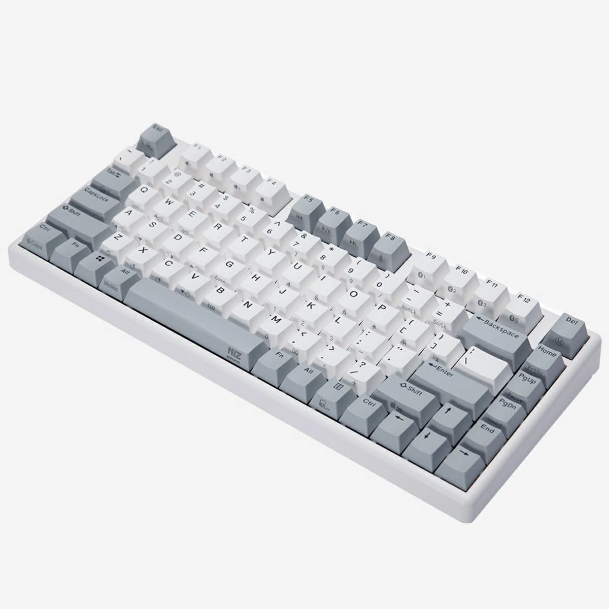 NIZ Micro 静電容量無接点方式キーボード ホワイト 84キー 有線(USB-TypeC)接続 無線（Bluetooth・2.4G Hz）接続 キー荷重35g 英語配列 PBT製キーキャップ搭載 23,040円