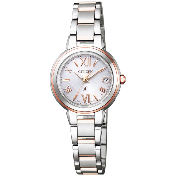 シチズン 【国内正規品】クロスシー　basic collection Stainless Steel Line Happy Flight エコ・ドライブ電波 レディースタイプ ES9434-53W