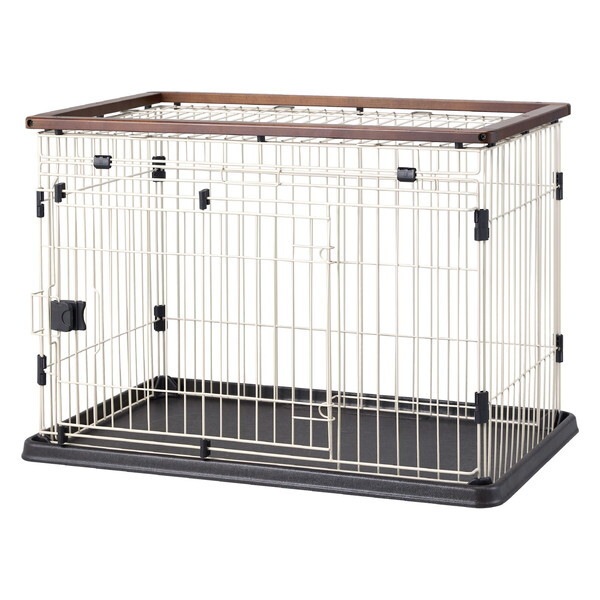 ボンビアルコン ウッドワン スライドドアサークル ブラウン