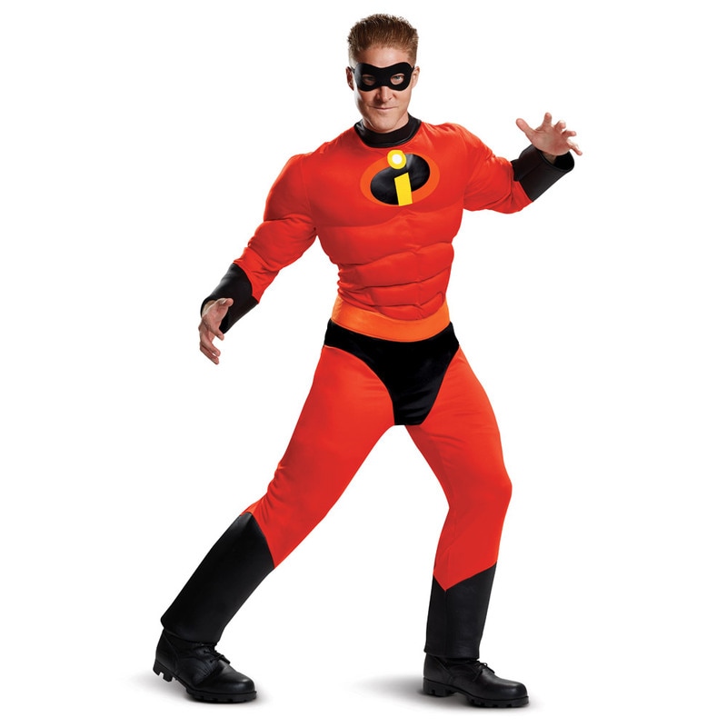 コスプレ 仮装 ミスター・インクレディブル マッスル クラシック 大人用 XL 【 コスプレ 衣装 ハロウィン 仮装 コスチューム ディズニー グッズ 大きいサイズ メンズ 公式 ミスターインクレディ