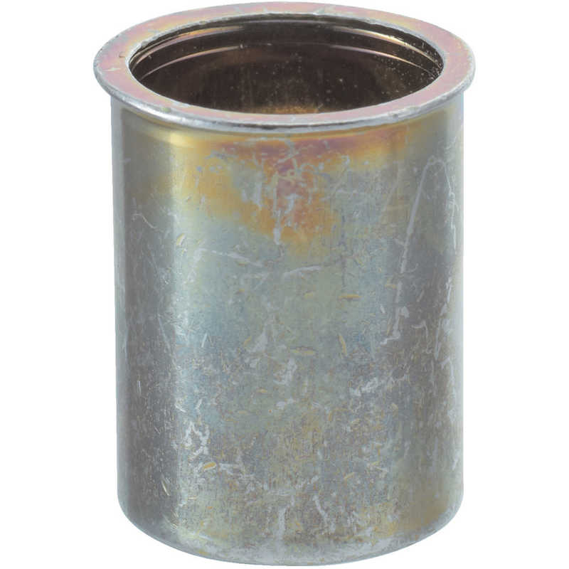 トラスコ中山　クリンプナット薄頭スチール 板厚1.5 M4X0.7 1000入　TBNF4M25SC