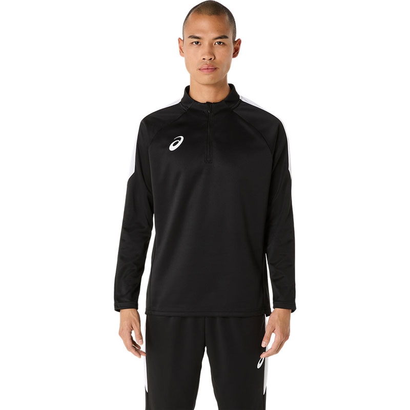 ハーフジッププラクティスシャツ Soccer サッカー 長袖ハーフジップ (2101A317)