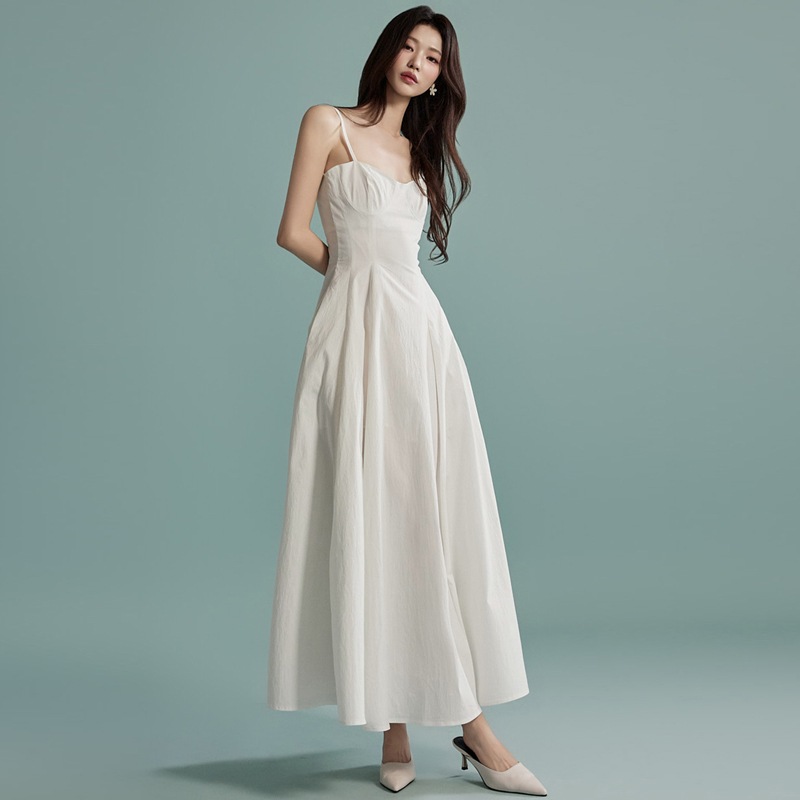 D4960 フレア ワンピース