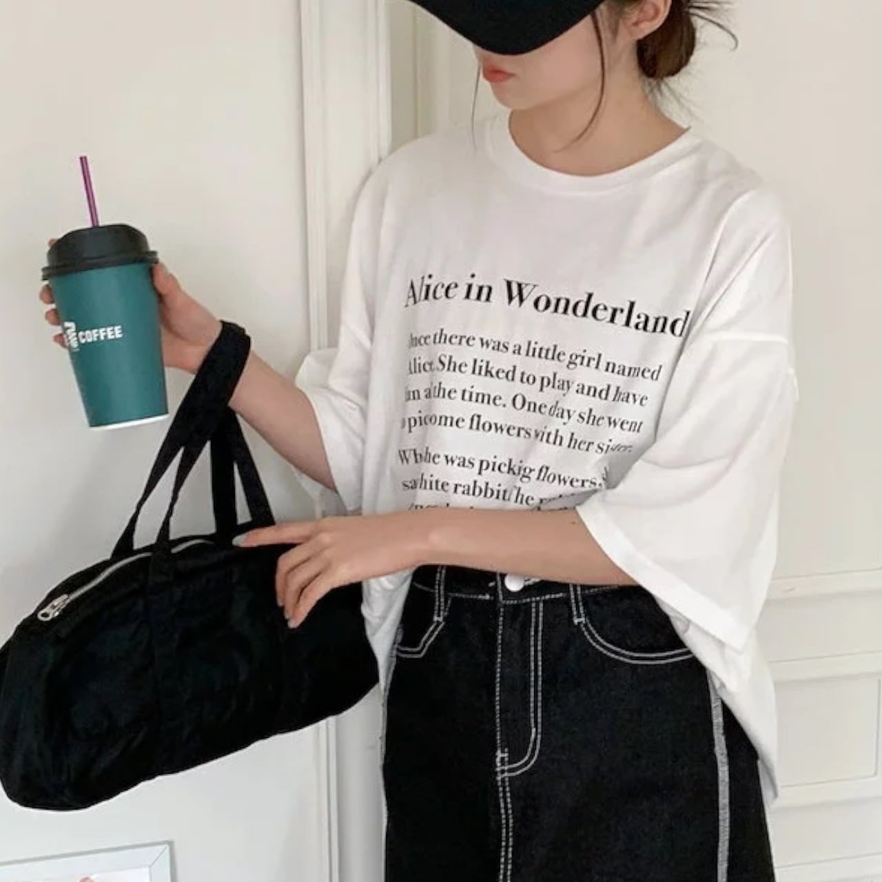 大きめ トップス オーバーサイズ Tシャツ 半袖 ラウンドネック かわいい 大人可愛い シンプル カジュアル おしゃれ お洒落 大人可愛い 大人女子 こなれ感 ラフ スポーティー ルーズ 個性的