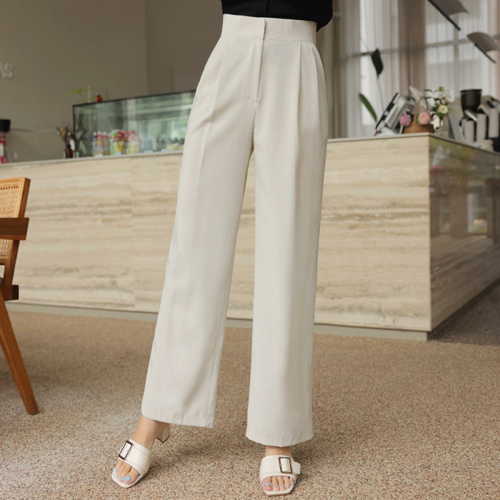 クリック&ファニースラックスクラシックツーピンタックワイドスラックス [SMLサイズ] 7,032円