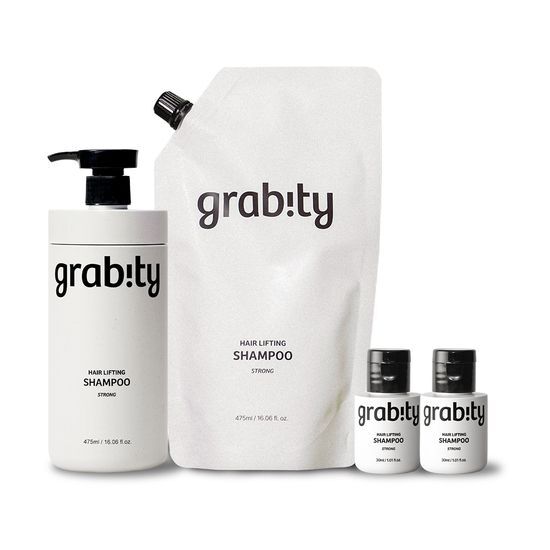 [25SS/New](カイスト科学者特許技術活用)ヘアリフティングシャンプーストロング475ml(詰め替え475ml+30ml+30ml贈呈) #脱毛ケア