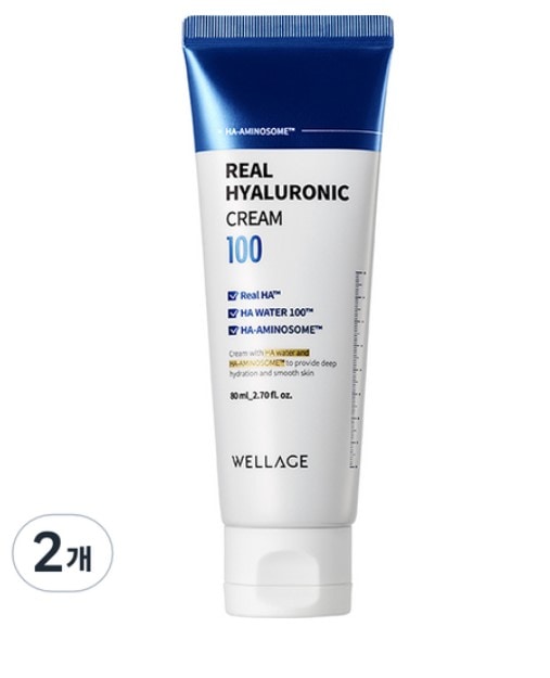 リアルヒアルロニック100クリーム80ml 2個