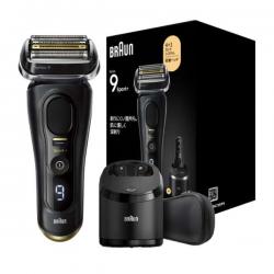 【新品/在庫あり】BRAUN ブラウン シリーズ9 SPORT+ 9350cc 電気シェーバー 5in1アルコール洗浄システム シェーバーケース付き ブラック アトリエブラック
