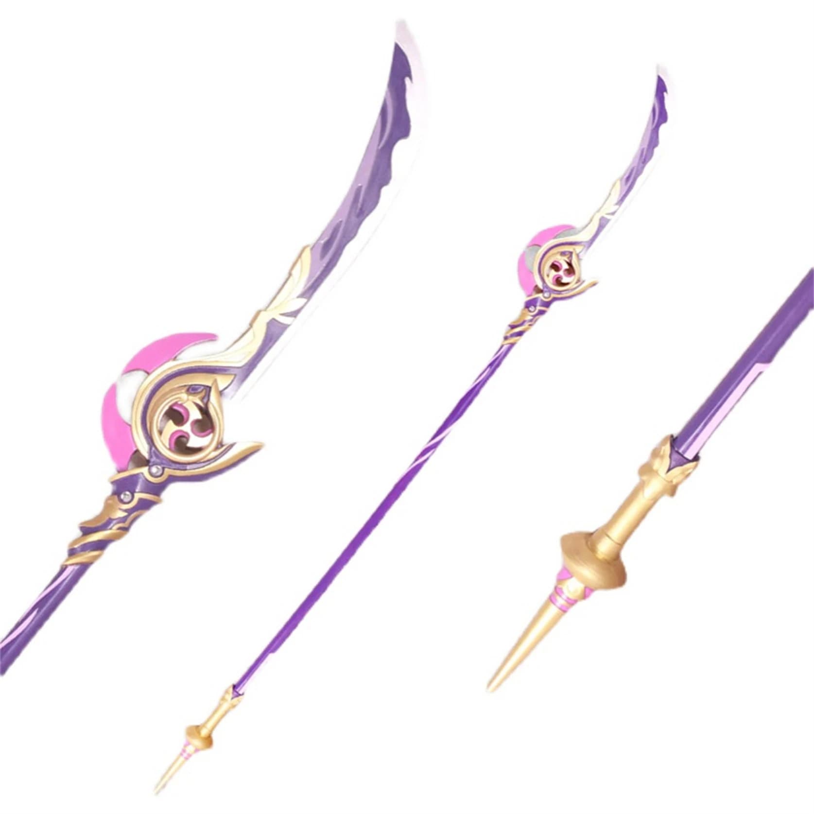 原神 草薙の稲光　槍 コスプレ道具 長柄　約180cm　雷電将軍　元素爆発 アクセサリー　PU製造 cos 学園祭　イベント　ハロウィン　COS　おもちゃ