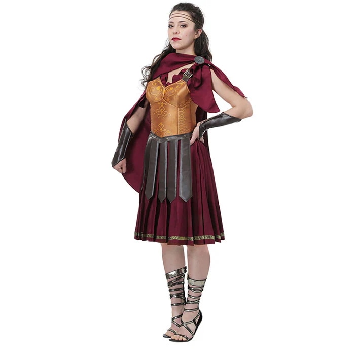 ハロウィン コスプレ 衣装 大人 レディース ローマ 戦士 武士 侍 女王 女戦士 コスチューム 仮装 変装 女性 格闘士 イタリ サムライ ハロウィン コスプレ 衣装 イベント パーティー 文化祭