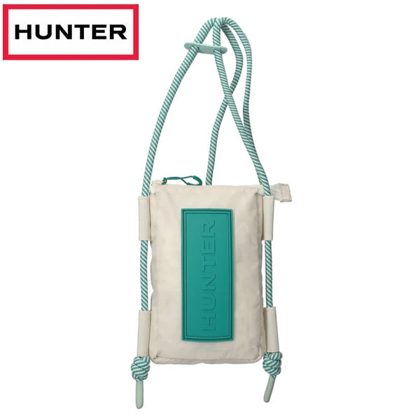 ハンター HUNTER トラベル リップストップ リサイクル ナイロン フォンポーチ ショルダーバッグ UBP1514NRS-WLG