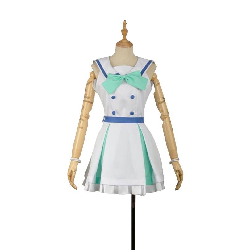 Love L Sunshine Aqours ラブライブ サンシャイン アクア 未熟DREAMER 制服 松浦果南 まつうら かなん 風 コスプレ衣装 cosplay 仮装