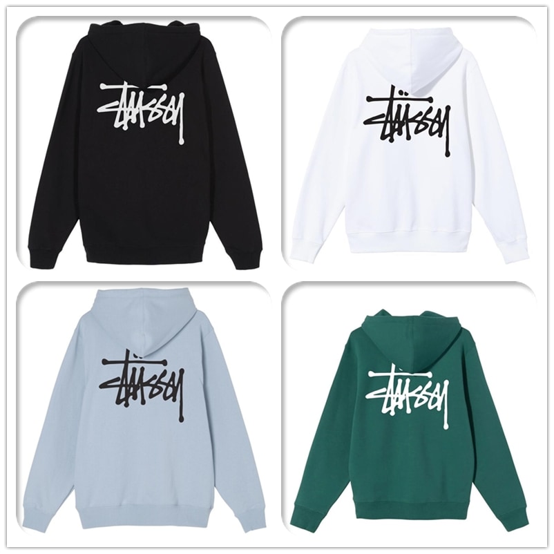 STUSSY ステューシー フード付ロゴパーカー - パーカー