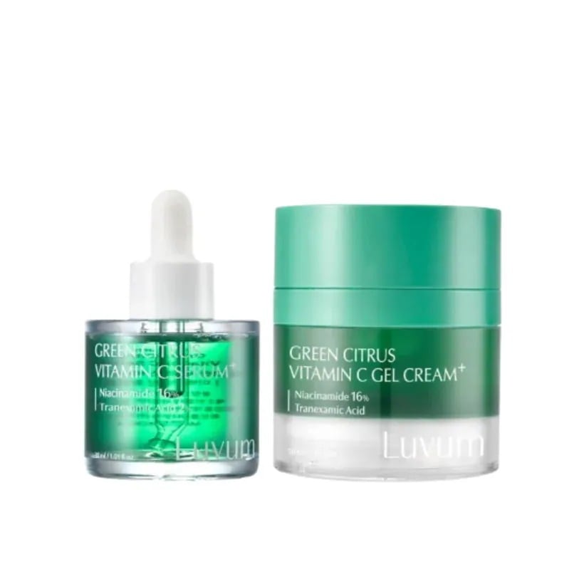 [25SS/New]グリーンシトラス ビタミンC ジェルクリーム 50ml+セラムプラス 30ml