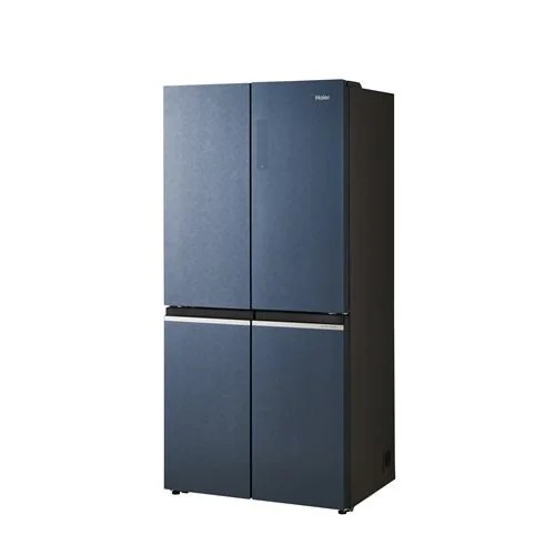 Haier JR-GX47B-H 冷蔵庫 4ドア 470L 観音開き CORU ブルーイッシュグレー