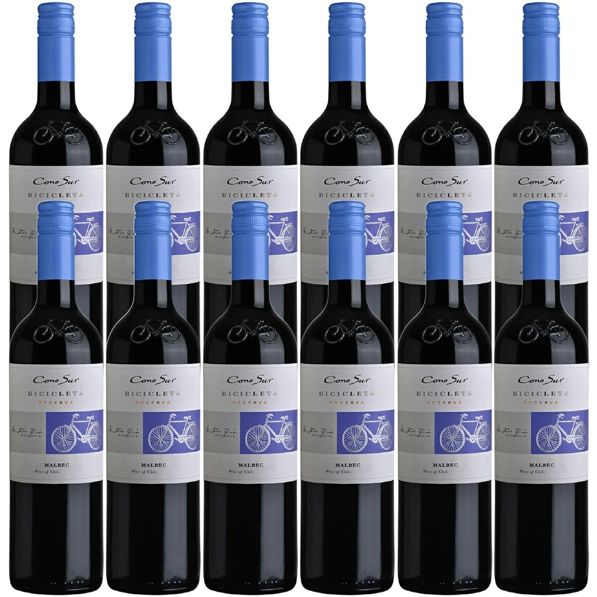 【ケース販売】コノスル マルベック ビシクレタ レゼルバ チリワイン 赤 フルボディ 750ml12本【北海道沖縄県東北四国九州地方は必ず送料が掛かります