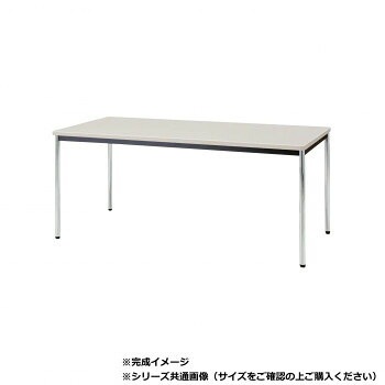 藤沢工業（TOKIO） ミーティングテーブル TDWS-1860M ニューグレー