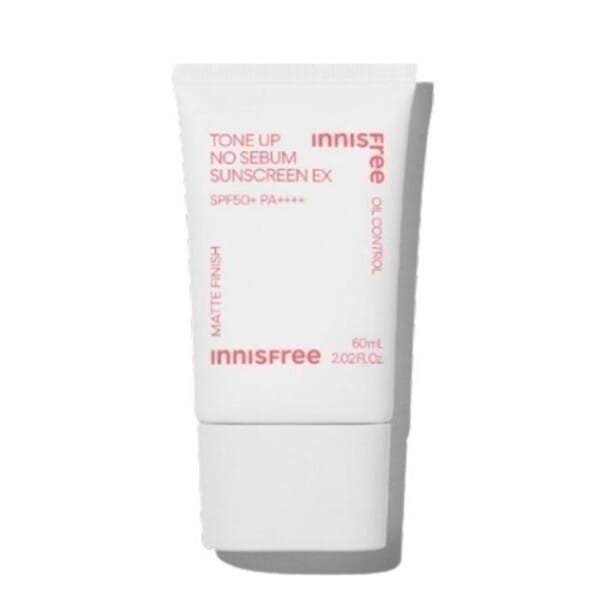 イニスフリー トーンアップ ノーシーバム サンスクリーン イーエックス 60ml (SPF50+) x 4個