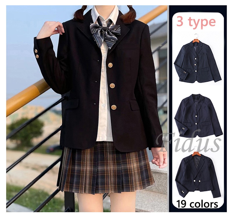 Qoo10] スクール ブレザー 制服 定番 女子高生 : レディース服