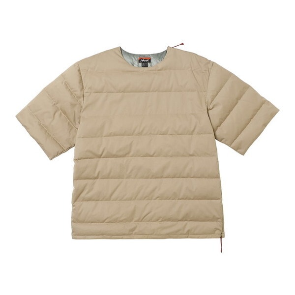 ナンガ コットンピーチダウンオーバーサイズT COTTON PEACH DOWN OVERSIZED TEE BEG M ND2441-1A501-A N0002290