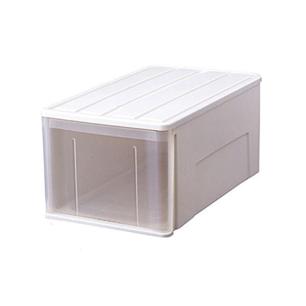 たっぷり収納ケース/衣装ケース [幅36cmx高さ30cm] ホワイト 日本製 5,309円