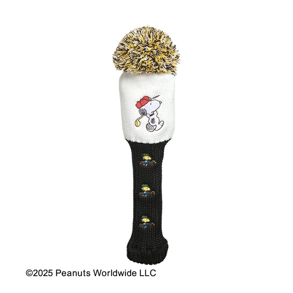 スヌーピー&ウッドストック ニット ヘッドカバー(ドライバー用) H-499 2025