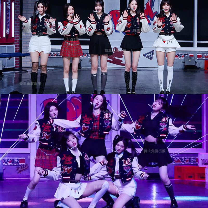 韓国のイブキッチュなガールズグループが歌うスーツjazzジャケットヒップホップで同じジャズストリートダンスパフォーマンスを披露