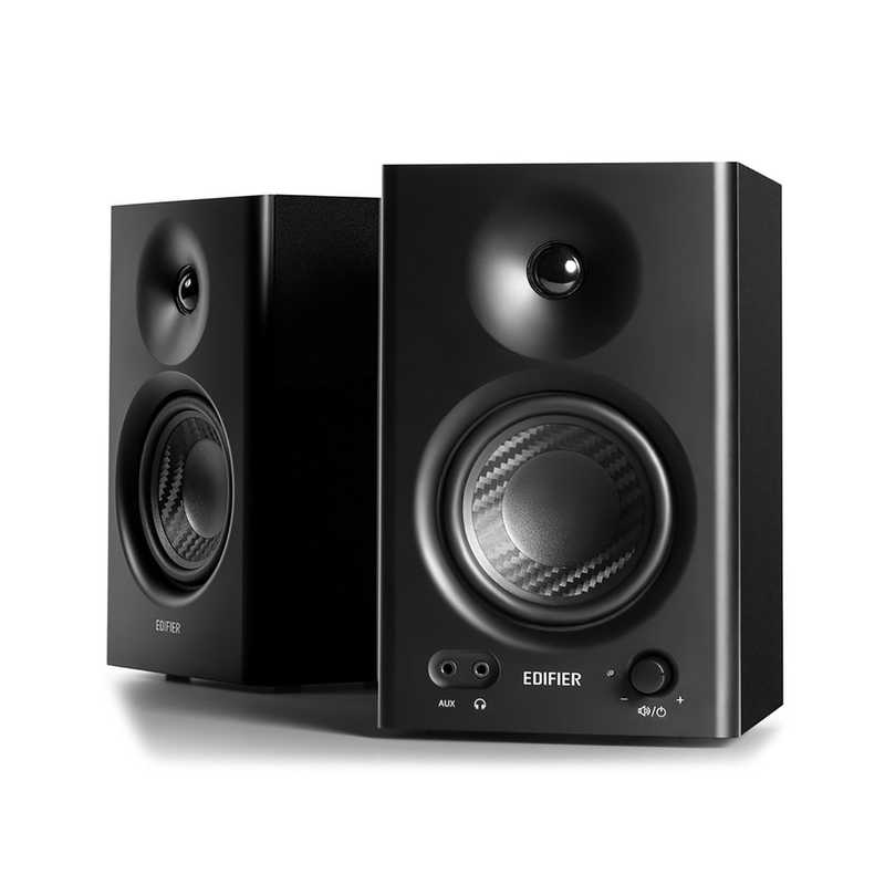 EDIFIER　Edifier製 モニタースピーカー MR4(ブラック)　ED-MR4-BK