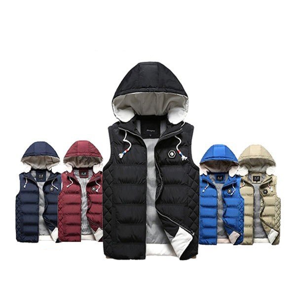 ダウンジャケット メンズ 中綿 ファー ロング フード 厚手 コート ファスナー 秋冬 防寒防風 7,040円