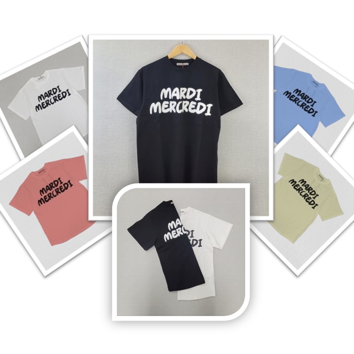 BRUSH LOGOプリンティング·トップス -韓国 人気 ファッション