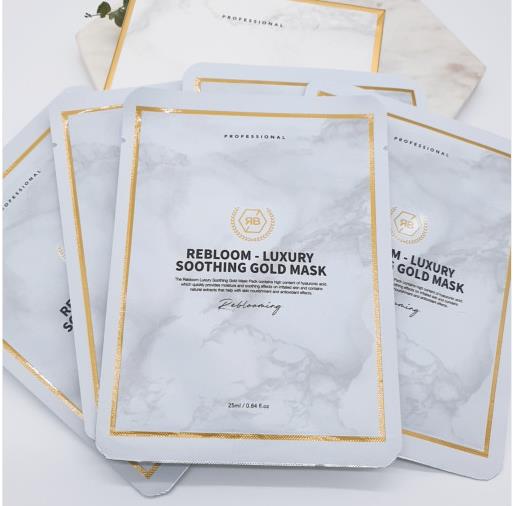 REBLOOM LUXURY SOOTHING GOLD MASK PACK 25mL X 5pcs