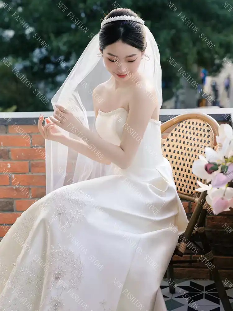 ウエディングドレス 白-49