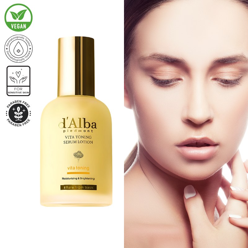 ビタ トーニング セラム ローション 100ml 韓国 ビーガン コスメ 人気 ホワイトトリュフ スキンケア セラム ローション 効果 韓国コスメ