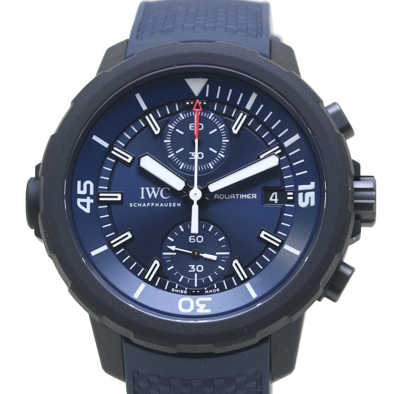 アクアタイマー ローレウス スポーツ フォー グッド クロノグラフ IW379507 1000本限定 ステンレススチール xラバー メンズ /39883【中古】【腕時計】