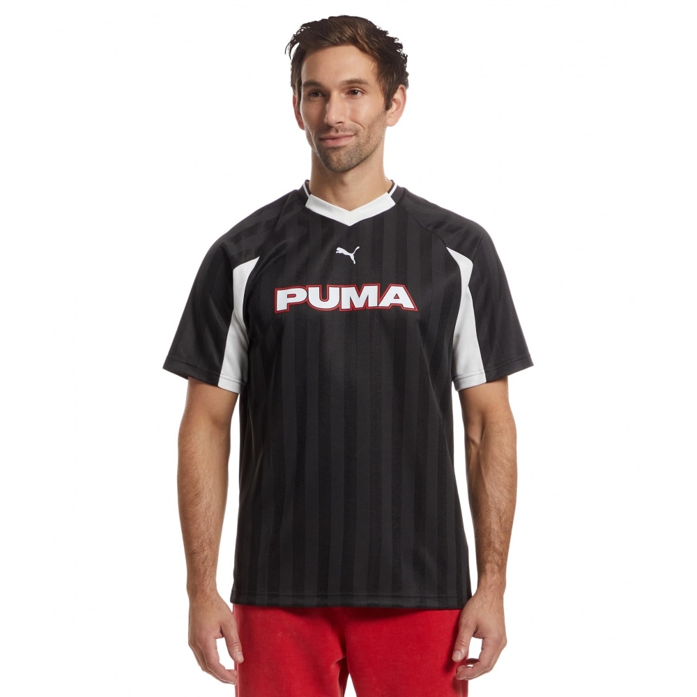 PUMA スポーツライフスタイルサッカージャージープーマブラック