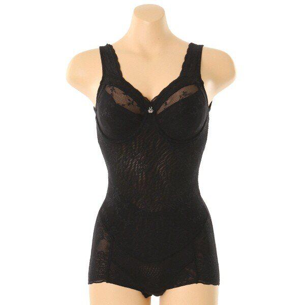 WBT3212ABBK_ムン織ミディアムオールインワン BK