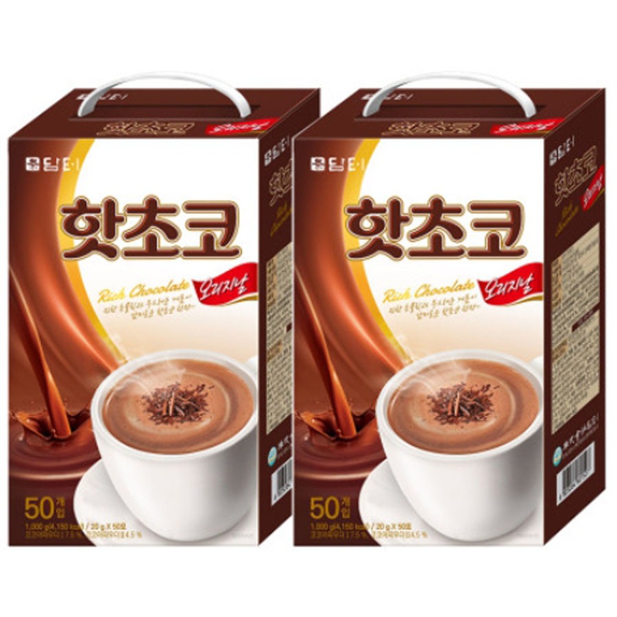 ホットチョコ 【50T x 2 】 大人気 韓国の伝統茶 飲み物 冬 お茶 韓国食品 4,600円