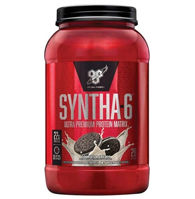 BSN SYNTHA-6 プロテインパウダードリンクミックス タンパク質 サプリメント クッキー&クリーム 1.32kg