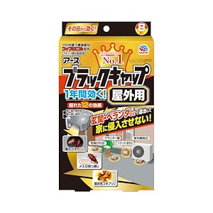 ブラックキャップ　屋外用容量12G アース製薬 殺虫剤・ゴキブリ