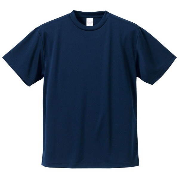 UVカット/吸汗速乾/5枚セット/4.1オンスさらさらドライ Tシャツ ネイビー 160cmTシャツ