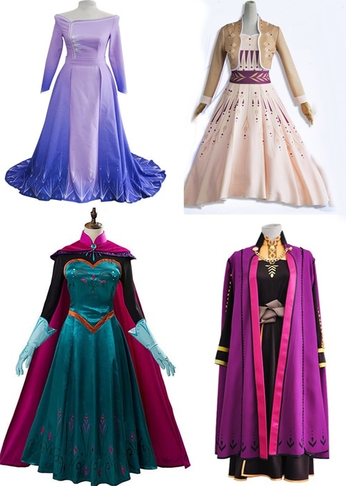 アナと雪の女王2 エルサアナ Anna コスプレ衣装 クリスマス セット パーティー 宴会 文化祭 変装 大人用 イベント仮装 コスプレ 変装 仮装