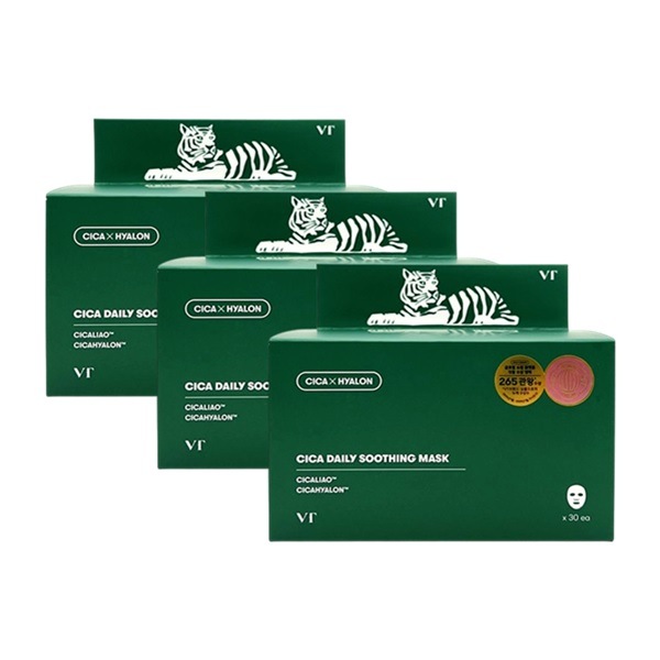 CICA デイリースージングマスク, 30枚, 3個