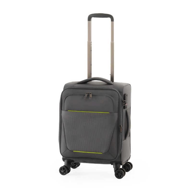 A.L.I　スーツケース ジッパータイプ 宿泊目安：1～3日間 35L 拡張可能 ダブルキャスター TRIPLAYER グレー　ALP-7120-18