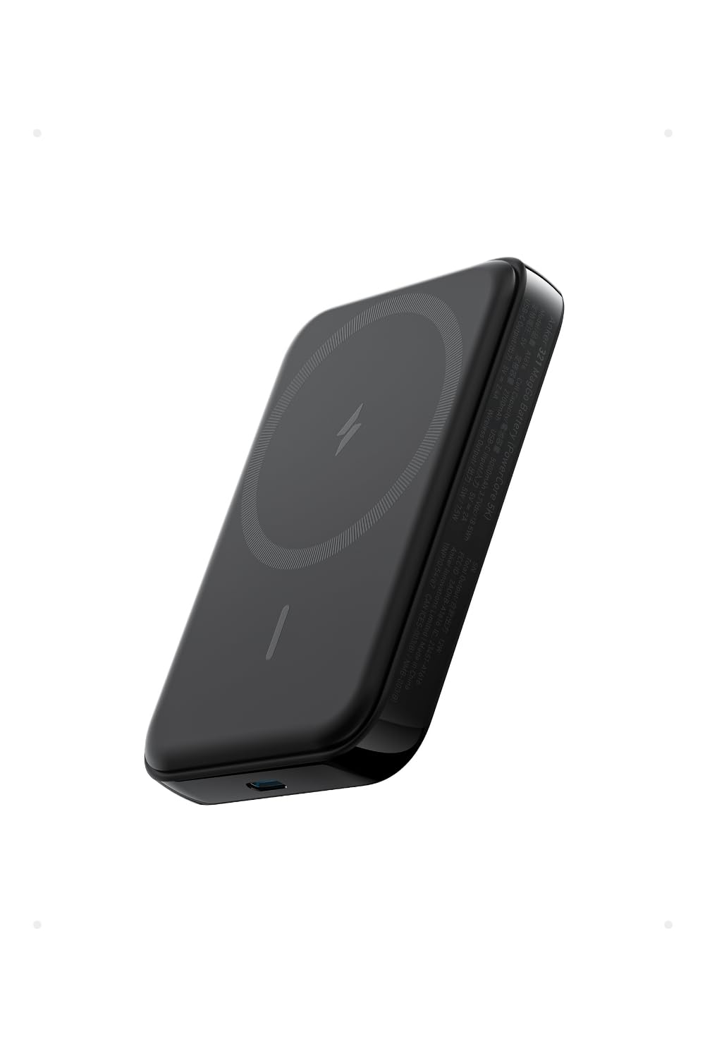 Anker 321 MagGo Battery (PowerCore 5000) (マグネット式ワイヤレス充電対応 5000mAh コンパクト モバイルバッテリー)【マグネット式/ワイヤレス出力 (7