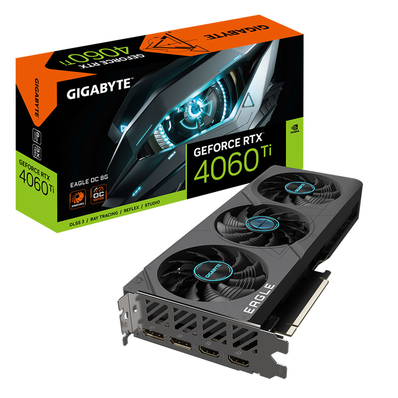 GIGABYTE（ギガバイト） GIGABYTE GeForce RTX 4060 Ti EAGLE OC 8G / PCI-Express 4.0 グラフィックスボード GVN406TEAGLEO