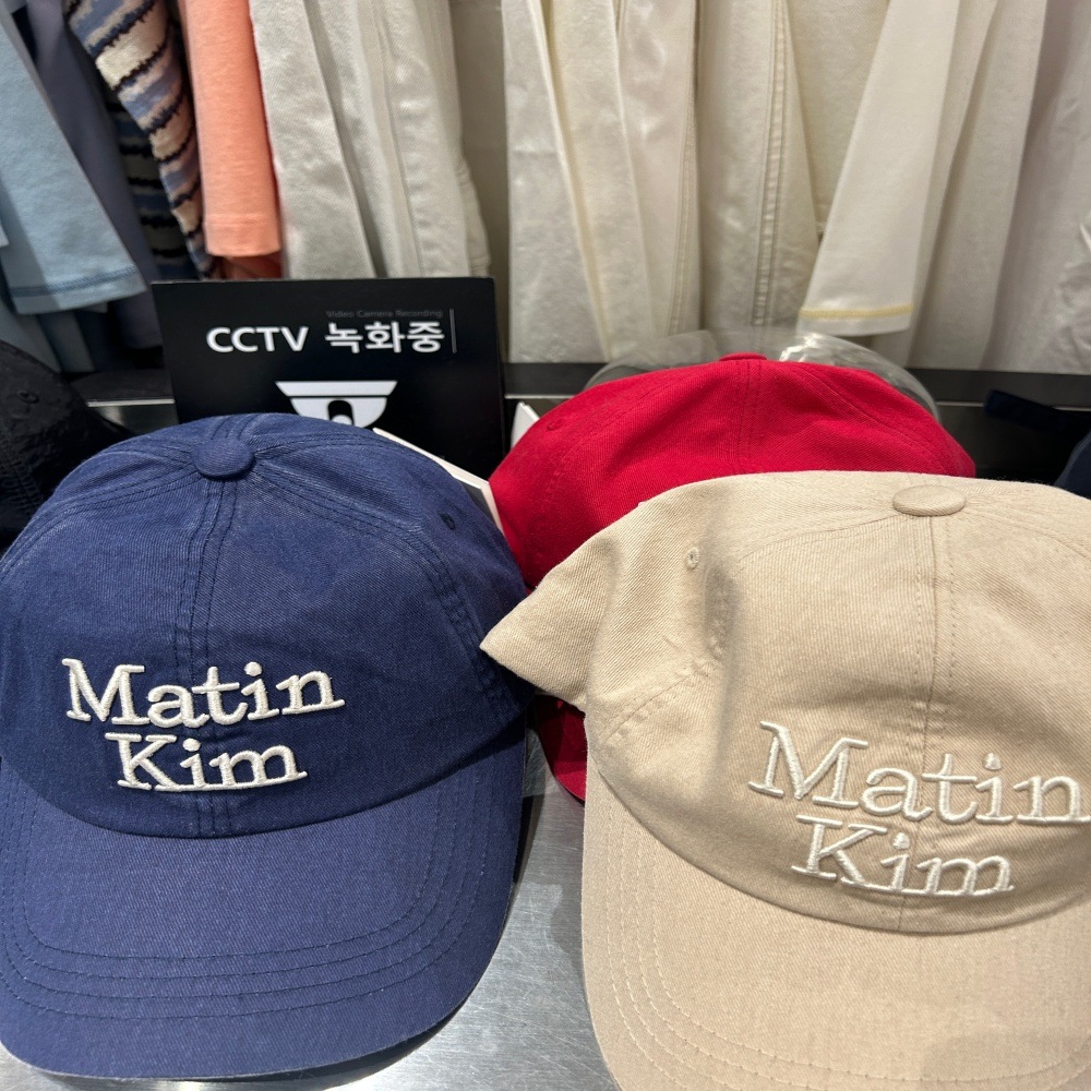 MATIN VOLUME LOGO BALL CAP ユニセックス [公式正規品]