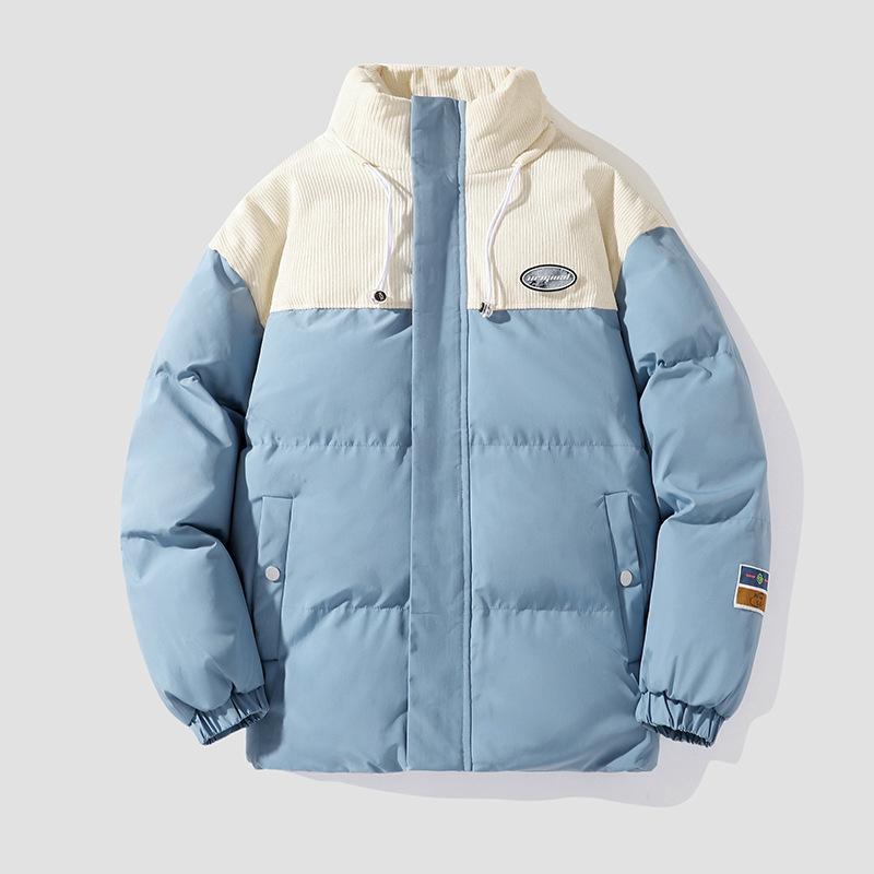 ジュニア中綿詰襟フダウンジャケットファッションメンズファッションジャケットメンズファッシジャケットショートアウター防寒