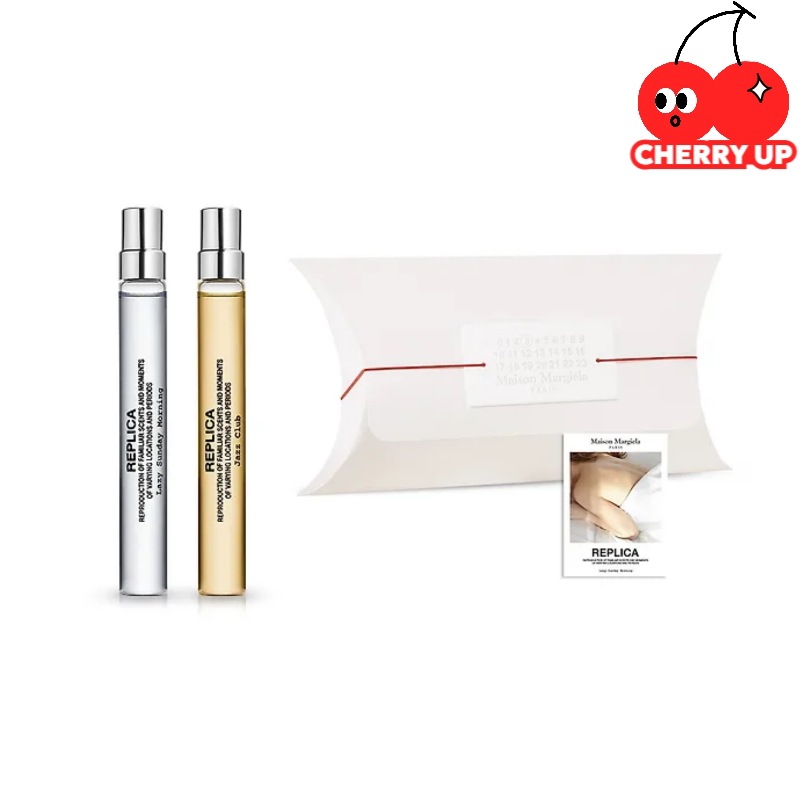 【選べる2本】【プレゼント付き】MAISON MARGIELA オードトワレ EDT 10ml デュオセット ミニ香水 携帯用 旅行用 ユニセックス レイヤリング 香り長持ち フローラル系 シトラス系