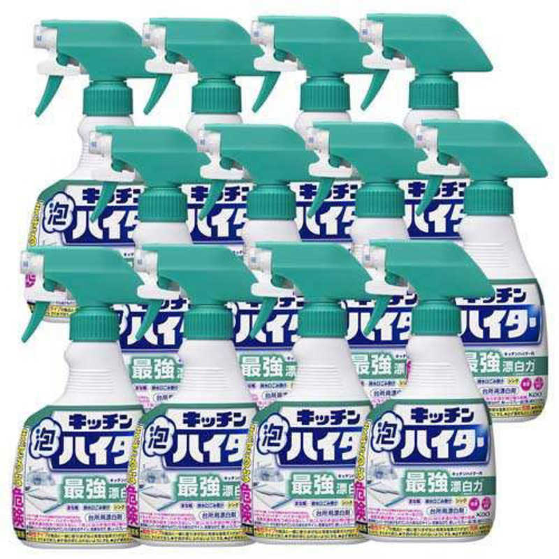 花王　(ケース) キッチン泡ハイター ハンディスプレー 400ml×12個 キッチン泡ハイター 4,828円