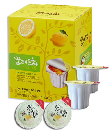 はちみつ柚子茶はちみつレモン茶はちみつしょうが茶 30g x 15ea(5box) //柚子茶レモン茶生姜茶